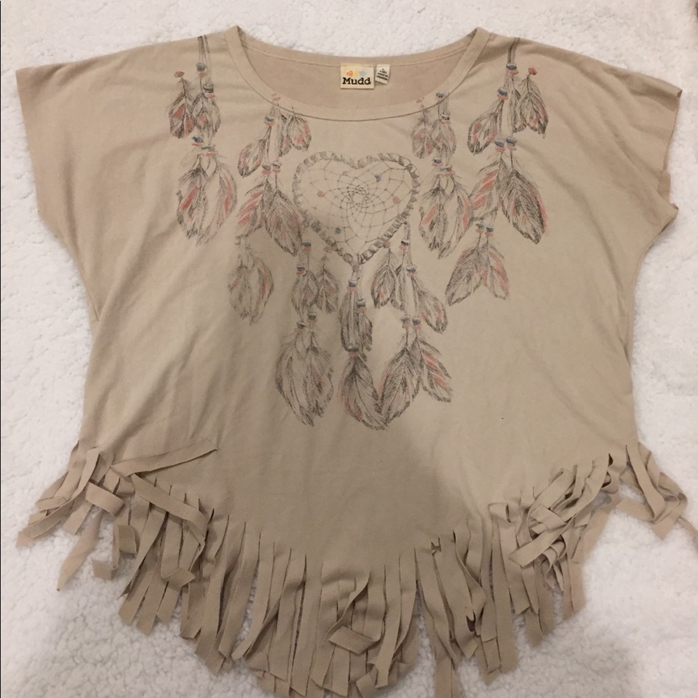 Dreamcatcher Fringe Crop Top
